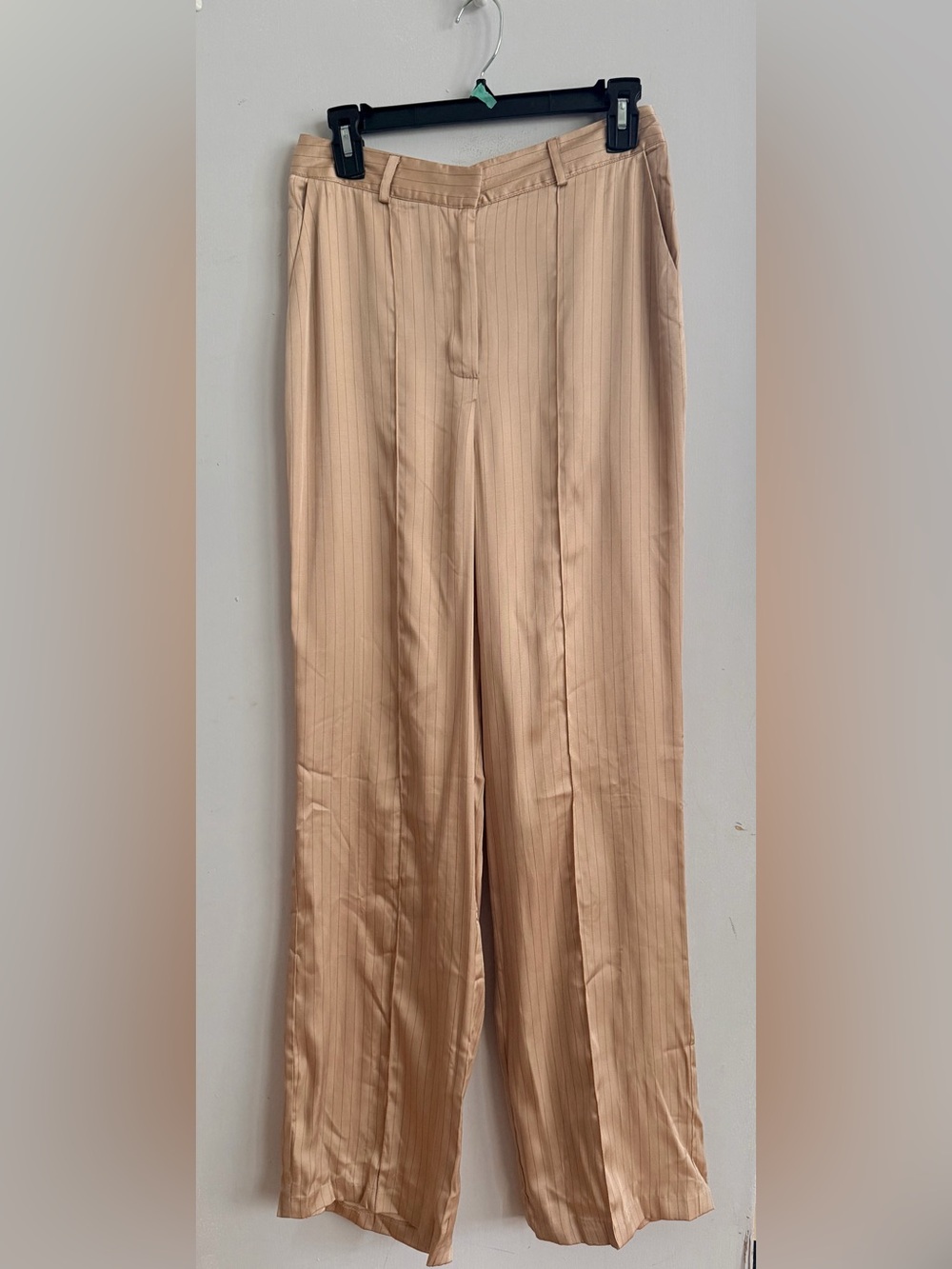 Topshop Wide Leg Pants in Tan US 6 NWT